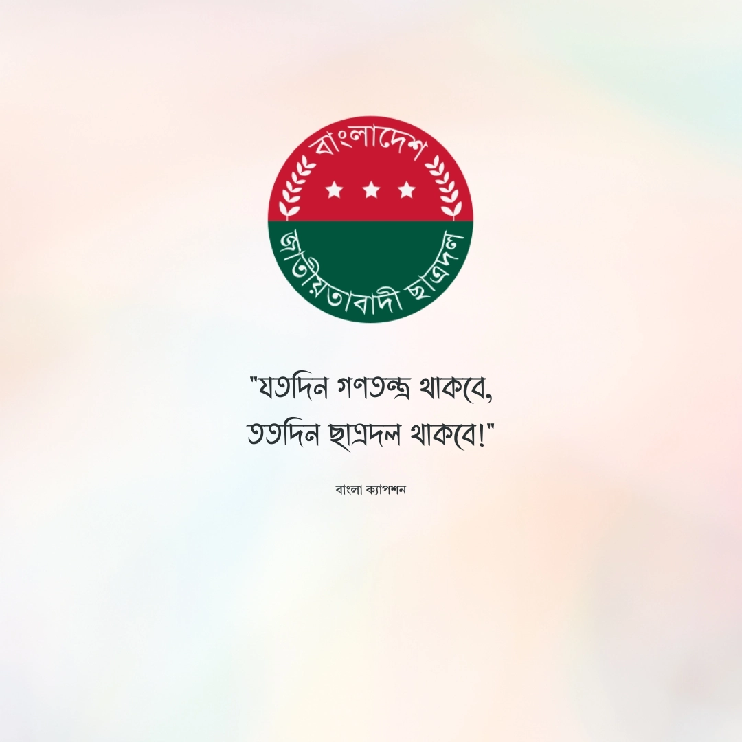 বিএনপি ছাত্রদল নিয়ে স্ট্যাটাস