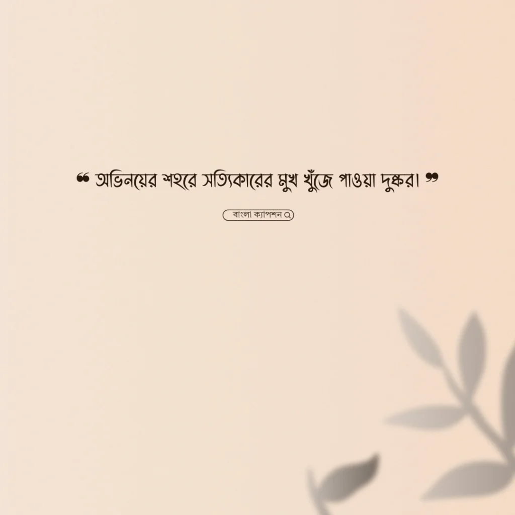বাংলা ক্যাপশন পিকচার