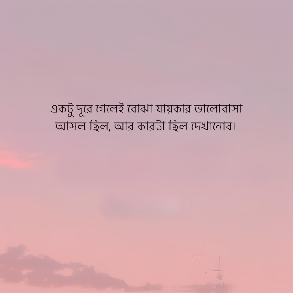 bangla caption about sad love