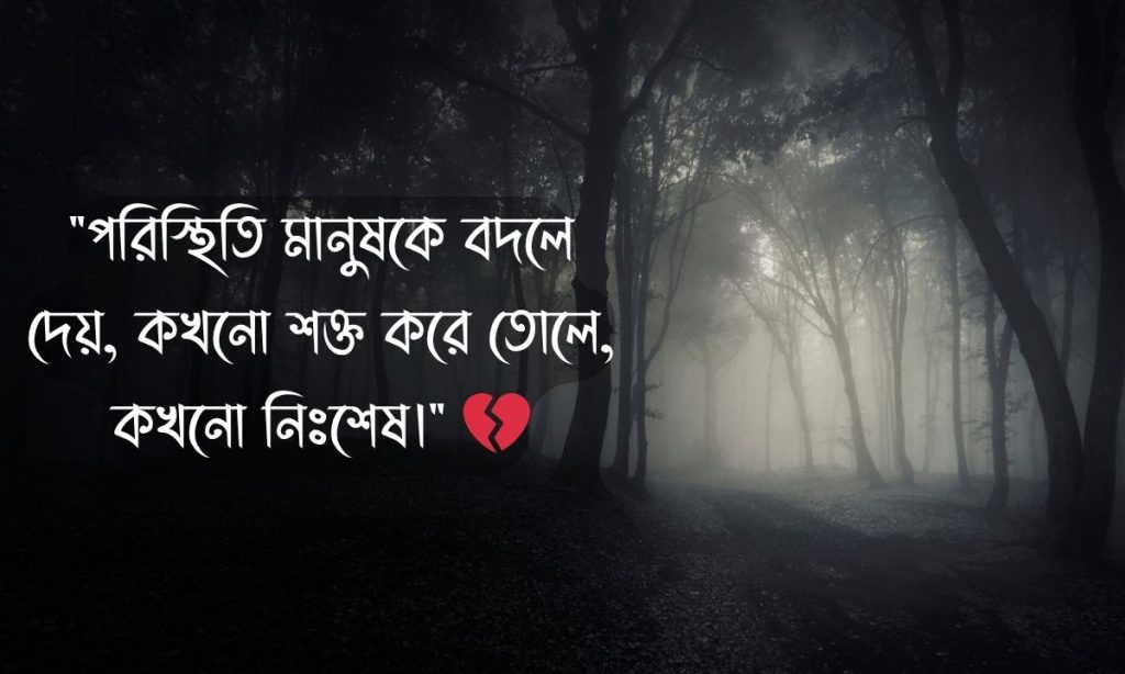 পরিস্থিতি নিয়ে স্ট্যাটাস ছবি