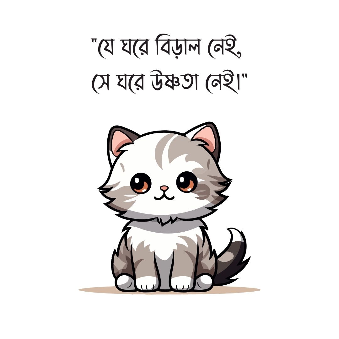বিড়াল নিয়ে উক্তি ছবি
